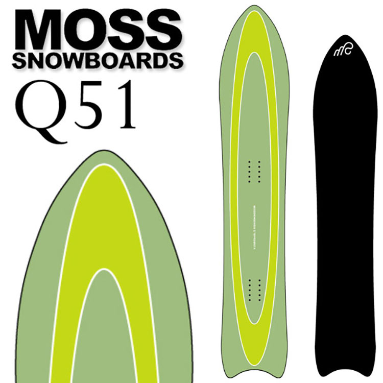 1920 日本MOSS Q系列男款滑雪板野雪行竞技回转板——来自极限库