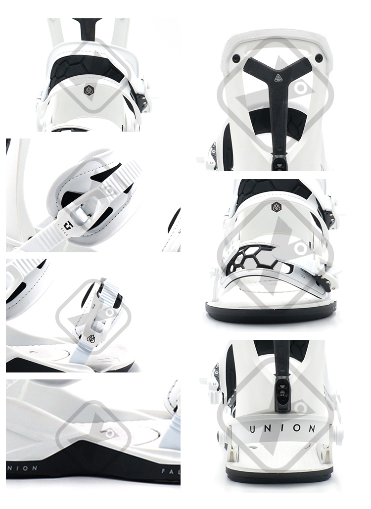 18-19 union 男款单板滑雪固定器 falcor white