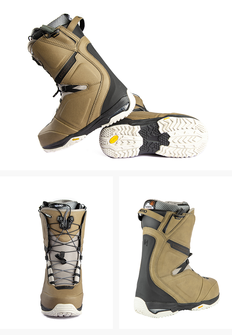 2021 美国 nitro team 滑雪鞋单板男款全能刻滑平花公园